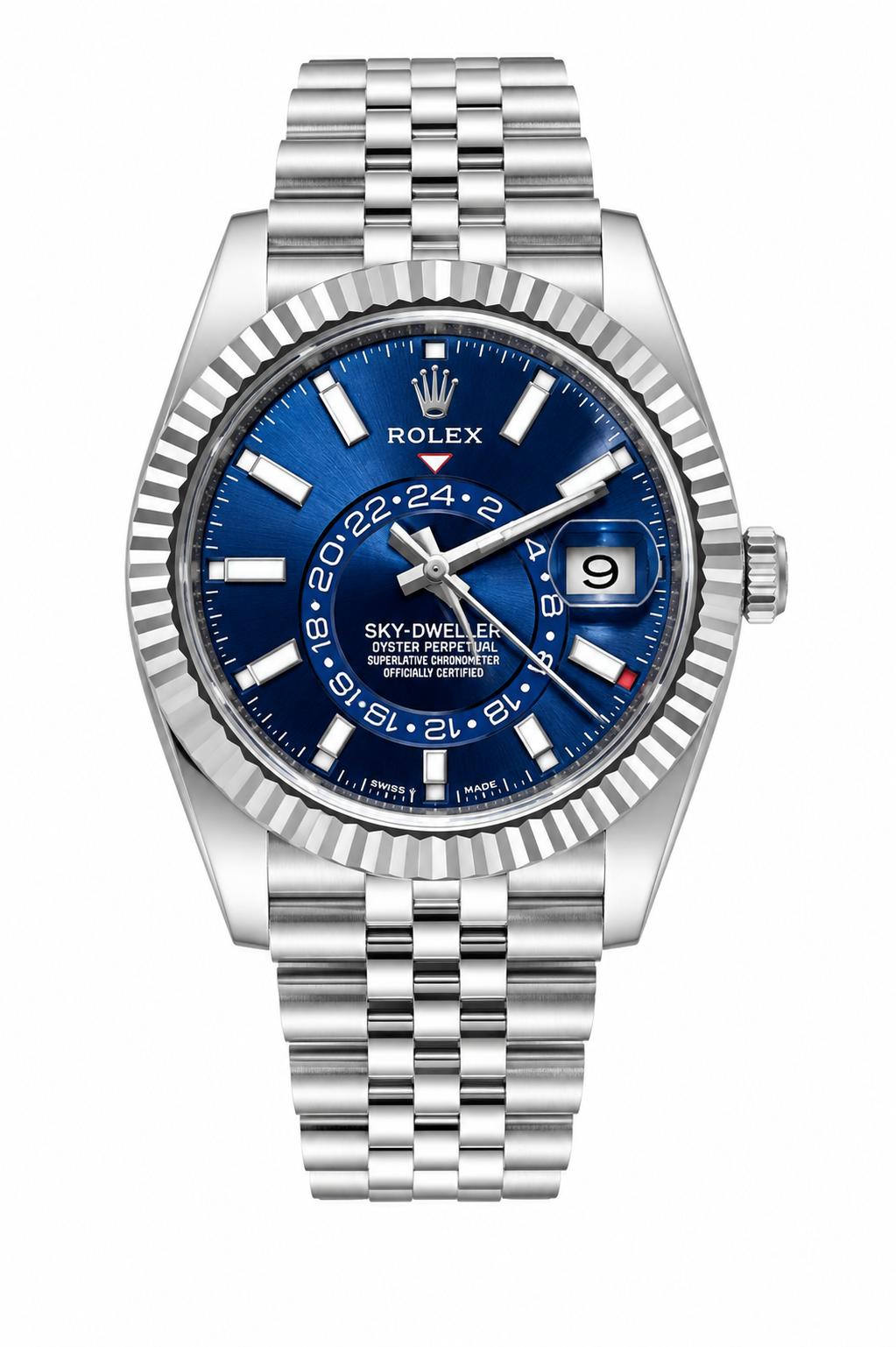ROLEX SKY DWELLER 42MM BLUE DIAL